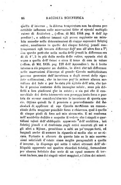 Raccolta di lettere ed altri scritti intorno alla fisica ed alle matematiche