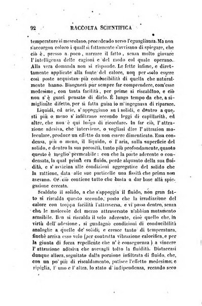 Raccolta di lettere ed altri scritti intorno alla fisica ed alle matematiche