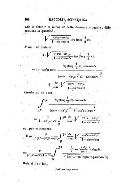 Raccolta di lettere ed altri scritti intorno alla fisica ed alle matematiche