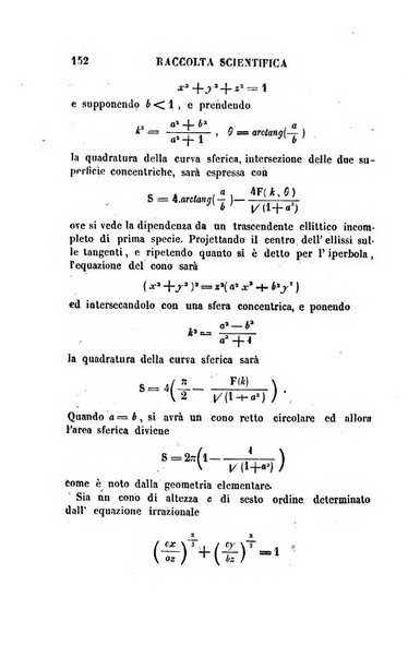 Raccolta di lettere ed altri scritti intorno alla fisica ed alle matematiche