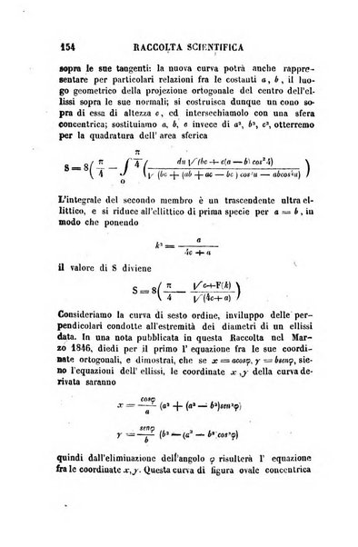 Raccolta di lettere ed altri scritti intorno alla fisica ed alle matematiche