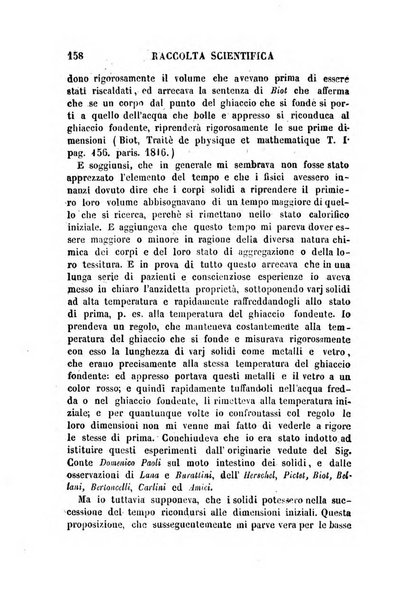 Raccolta di lettere ed altri scritti intorno alla fisica ed alle matematiche