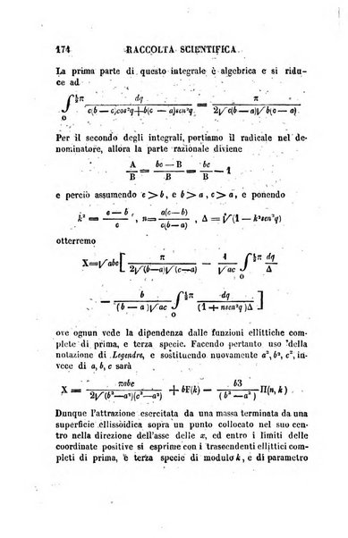 Raccolta di lettere ed altri scritti intorno alla fisica ed alle matematiche