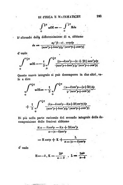 Raccolta di lettere ed altri scritti intorno alla fisica ed alle matematiche