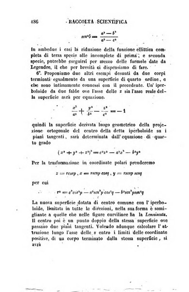 Raccolta di lettere ed altri scritti intorno alla fisica ed alle matematiche