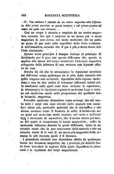 Raccolta di lettere ed altri scritti intorno alla fisica ed alle matematiche