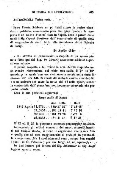 Raccolta di lettere ed altri scritti intorno alla fisica ed alle matematiche