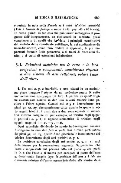 Raccolta di lettere ed altri scritti intorno alla fisica ed alle matematiche