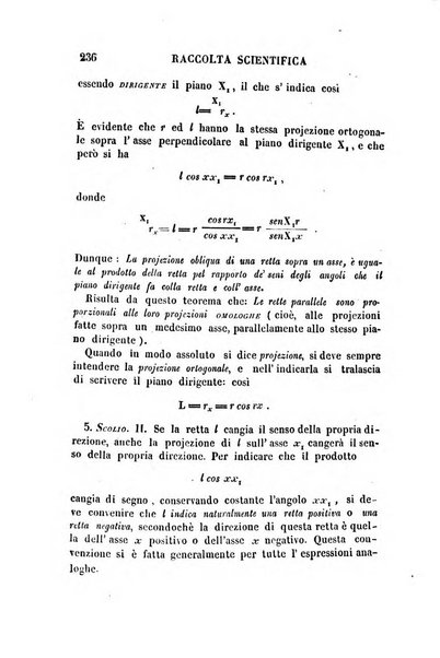 Raccolta di lettere ed altri scritti intorno alla fisica ed alle matematiche