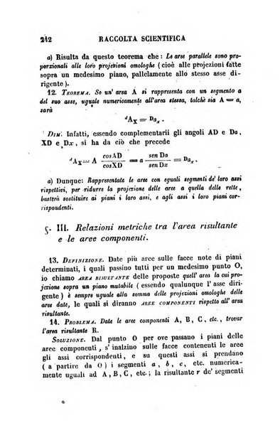 Raccolta di lettere ed altri scritti intorno alla fisica ed alle matematiche