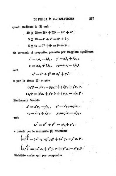 Raccolta di lettere ed altri scritti intorno alla fisica ed alle matematiche