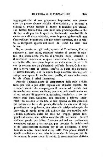 Raccolta di lettere ed altri scritti intorno alla fisica ed alle matematiche