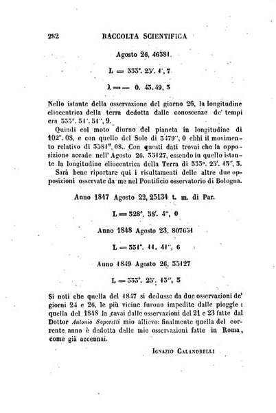 Raccolta di lettere ed altri scritti intorno alla fisica ed alle matematiche