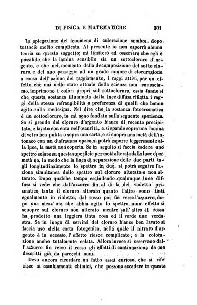 Raccolta di lettere ed altri scritti intorno alla fisica ed alle matematiche