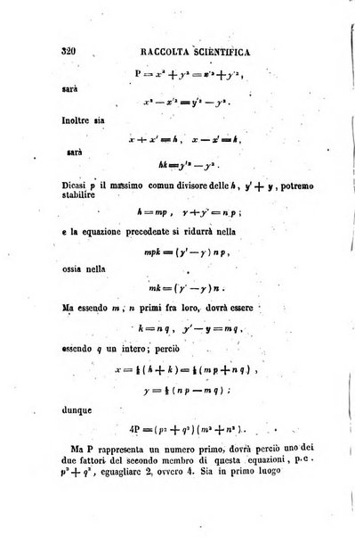 Raccolta di lettere ed altri scritti intorno alla fisica ed alle matematiche