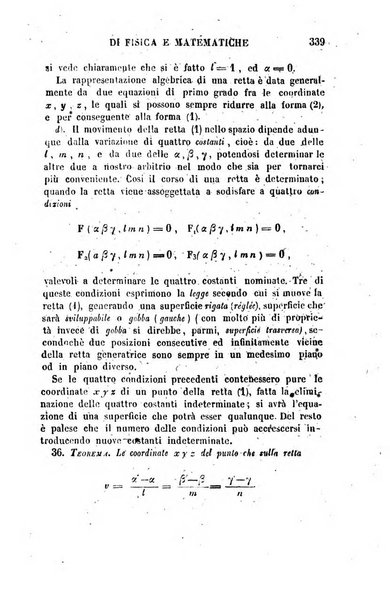 Raccolta di lettere ed altri scritti intorno alla fisica ed alle matematiche