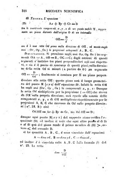 Raccolta di lettere ed altri scritti intorno alla fisica ed alle matematiche