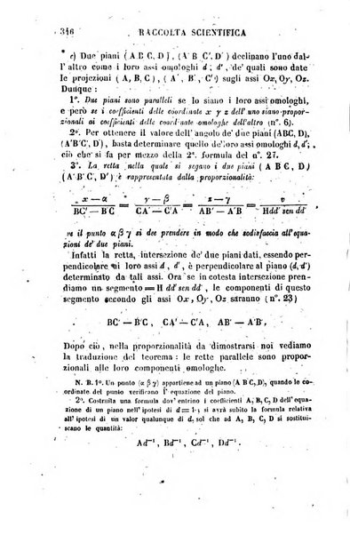 Raccolta di lettere ed altri scritti intorno alla fisica ed alle matematiche