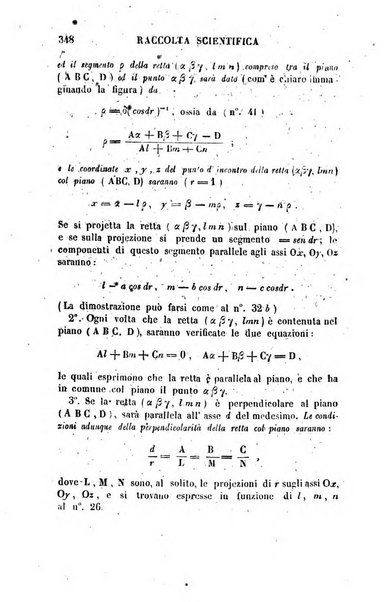 Raccolta di lettere ed altri scritti intorno alla fisica ed alle matematiche