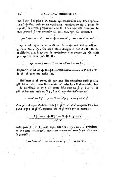 Raccolta di lettere ed altri scritti intorno alla fisica ed alle matematiche