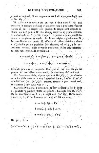 Raccolta di lettere ed altri scritti intorno alla fisica ed alle matematiche