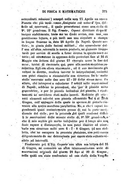 Raccolta di lettere ed altri scritti intorno alla fisica ed alle matematiche