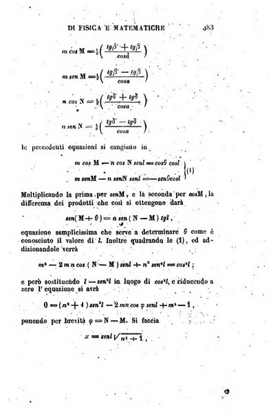 Raccolta di lettere ed altri scritti intorno alla fisica ed alle matematiche