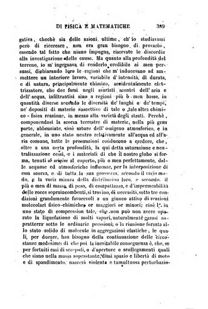 Raccolta di lettere ed altri scritti intorno alla fisica ed alle matematiche