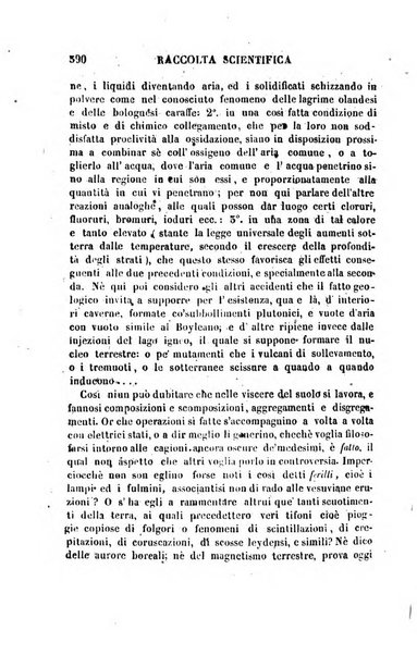 Raccolta di lettere ed altri scritti intorno alla fisica ed alle matematiche