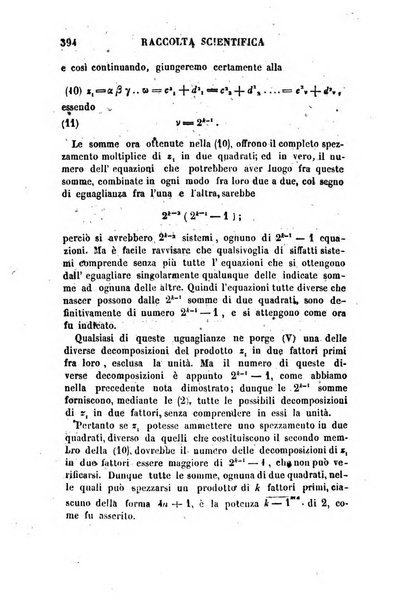 Raccolta di lettere ed altri scritti intorno alla fisica ed alle matematiche