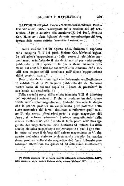 Raccolta di lettere ed altri scritti intorno alla fisica ed alle matematiche