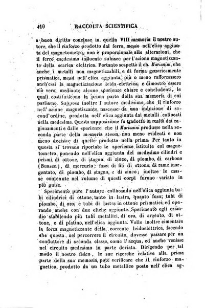 Raccolta di lettere ed altri scritti intorno alla fisica ed alle matematiche