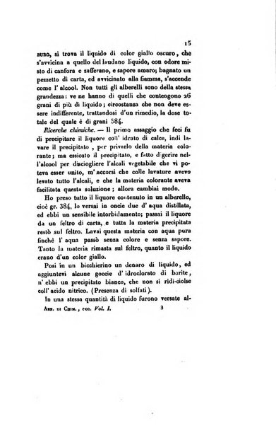 Annali di chimica applicata alla medicina cioè alla farmacia, alla tossicologia, all'igiene, alla fisiologia, alla patologia e alla terapeutica. Serie 3