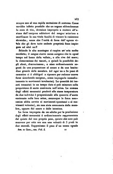 Annali di chimica applicata alla medicina cioè alla farmacia, alla tossicologia, all'igiene, alla fisiologia, alla patologia e alla terapeutica. Serie 3