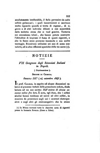 Annali di chimica applicata alla medicina cioè alla farmacia, alla tossicologia, all'igiene, alla fisiologia, alla patologia e alla terapeutica. Serie 3