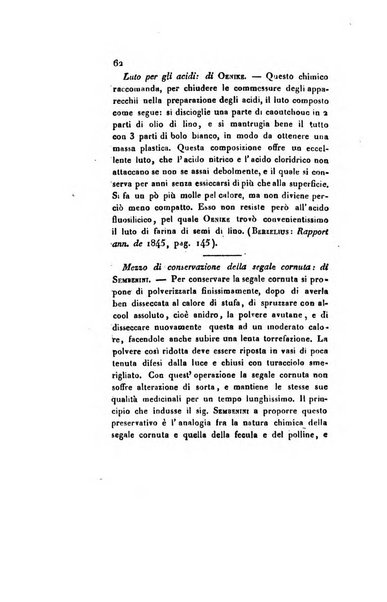 Annali di chimica applicata alla medicina cioè alla farmacia, alla tossicologia, all'igiene, alla fisiologia, alla patologia e alla terapeutica. Serie 3