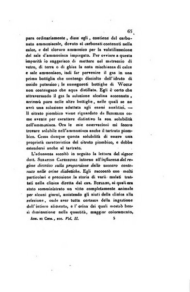 Annali di chimica applicata alla medicina cioè alla farmacia, alla tossicologia, all'igiene, alla fisiologia, alla patologia e alla terapeutica. Serie 3