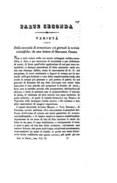 Annali di chimica applicata alla medicina cioè alla farmacia, alla tossicologia, all'igiene, alla fisiologia, alla patologia e alla terapeutica. Serie 3