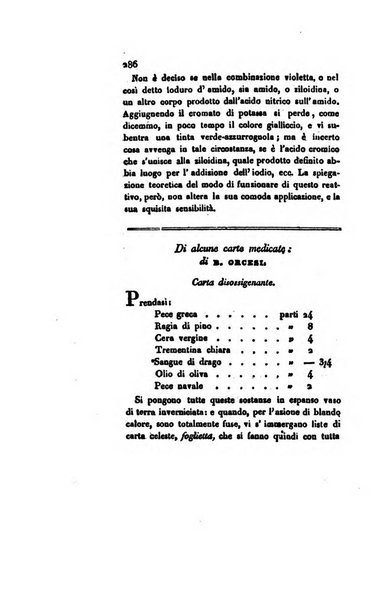 Annali di chimica applicata alla medicina cioè alla farmacia, alla tossicologia, all'igiene, alla fisiologia, alla patologia e alla terapeutica. Serie 3