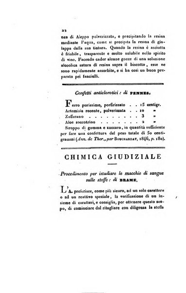 Annali di chimica applicata alla medicina cioè alla farmacia, alla tossicologia, all'igiene, alla fisiologia, alla patologia e alla terapeutica. Serie 3