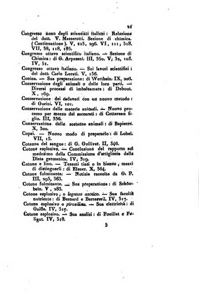 Annali di chimica applicata alla medicina cioè alla farmacia, alla tossicologia, all'igiene, alla fisiologia, alla patologia e alla terapeutica. Serie 3