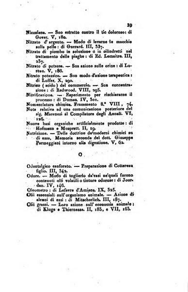 Annali di chimica applicata alla medicina cioè alla farmacia, alla tossicologia, all'igiene, alla fisiologia, alla patologia e alla terapeutica. Serie 3