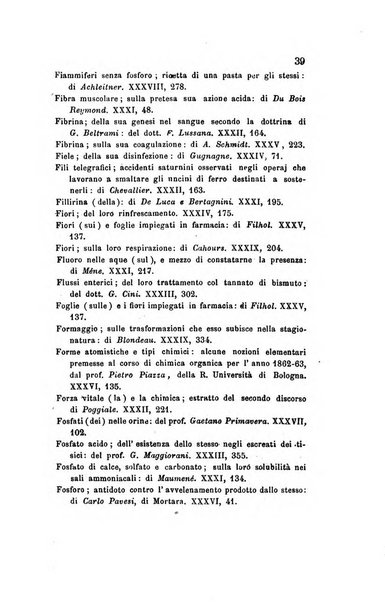 Annali di chimica applicata alla medicina cioè alla farmacia, alla tossicologia, all'igiene, alla fisiologia, alla patologia e alla terapeutica. Serie 3