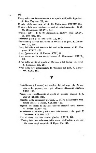 Annali di chimica applicata alla medicina cioè alla farmacia, alla tossicologia, all'igiene, alla fisiologia, alla patologia e alla terapeutica. Serie 3