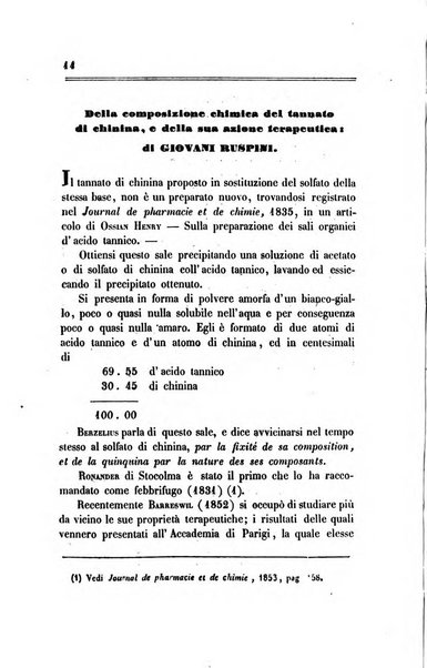 Annali di chimica applicata alla medicina cioè alla farmacia, alla tossicologia, all'igiene, alla fisiologia, alla patologia e alla terapeutica. Serie 3