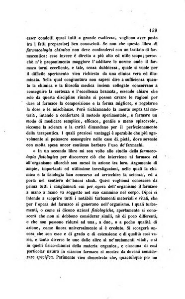 Annali di chimica applicata alla medicina cioè alla farmacia, alla tossicologia, all'igiene, alla fisiologia, alla patologia e alla terapeutica. Serie 3