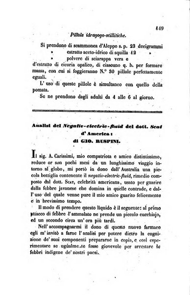 Annali di chimica applicata alla medicina cioè alla farmacia, alla tossicologia, all'igiene, alla fisiologia, alla patologia e alla terapeutica. Serie 3