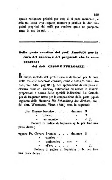 Annali di chimica applicata alla medicina cioè alla farmacia, alla tossicologia, all'igiene, alla fisiologia, alla patologia e alla terapeutica. Serie 3