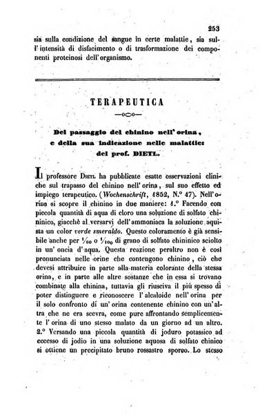 Annali di chimica applicata alla medicina cioè alla farmacia, alla tossicologia, all'igiene, alla fisiologia, alla patologia e alla terapeutica. Serie 3