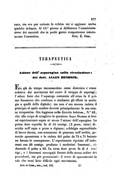 Annali di chimica applicata alla medicina cioè alla farmacia, alla tossicologia, all'igiene, alla fisiologia, alla patologia e alla terapeutica. Serie 3